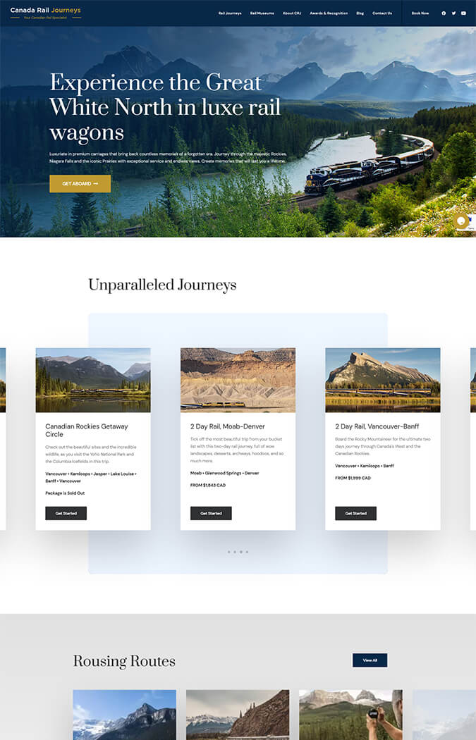Canada Rail Journeys